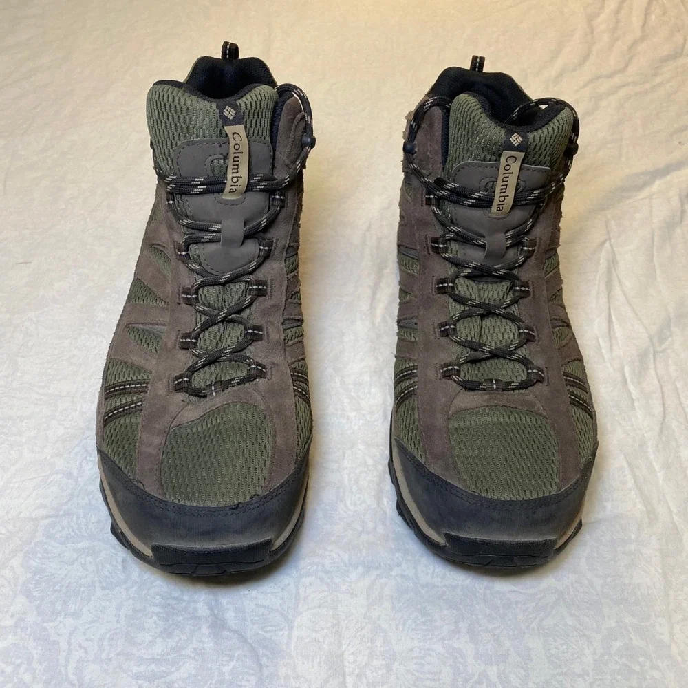 Columbia Charter Oak Mid Waterproof Hiking Boots Mens 14 Brown YM1016-384‎